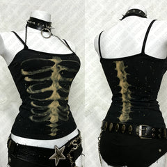 Nyx Skeleton Graphic Cami One-piece