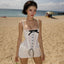 Bianca Lace-Up Cutout Bodycon Mini Dress