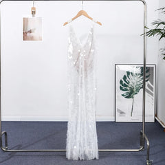 Aurelia Pearl Sequin Bodycon Maxi Dress