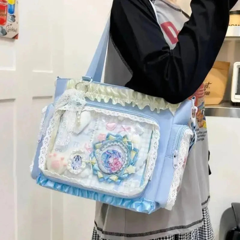 Ami Lace Ita Crossbody Bag