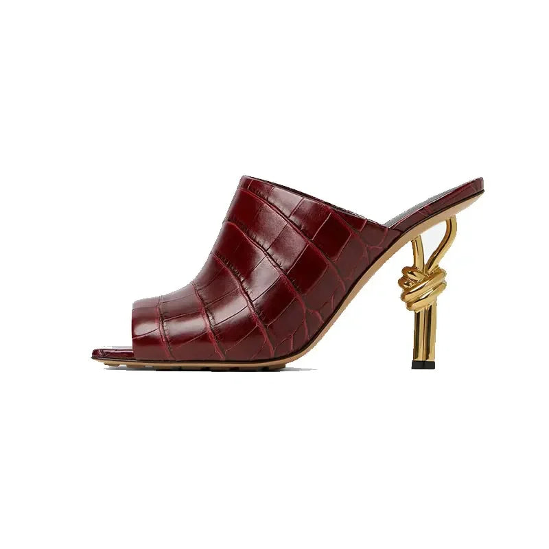 Vienna Square-Toe Party Sandals Secondary image