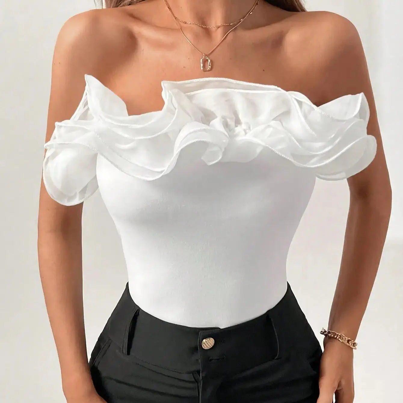 Arielle Ruched Sleeveless Top One-piece