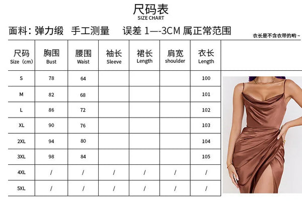 New Asia Ruched Satin Summer Dress Drawstring Spaghetti Straps Cowl Neck Backless Long Dresses for Women Party Sexy Vestidos