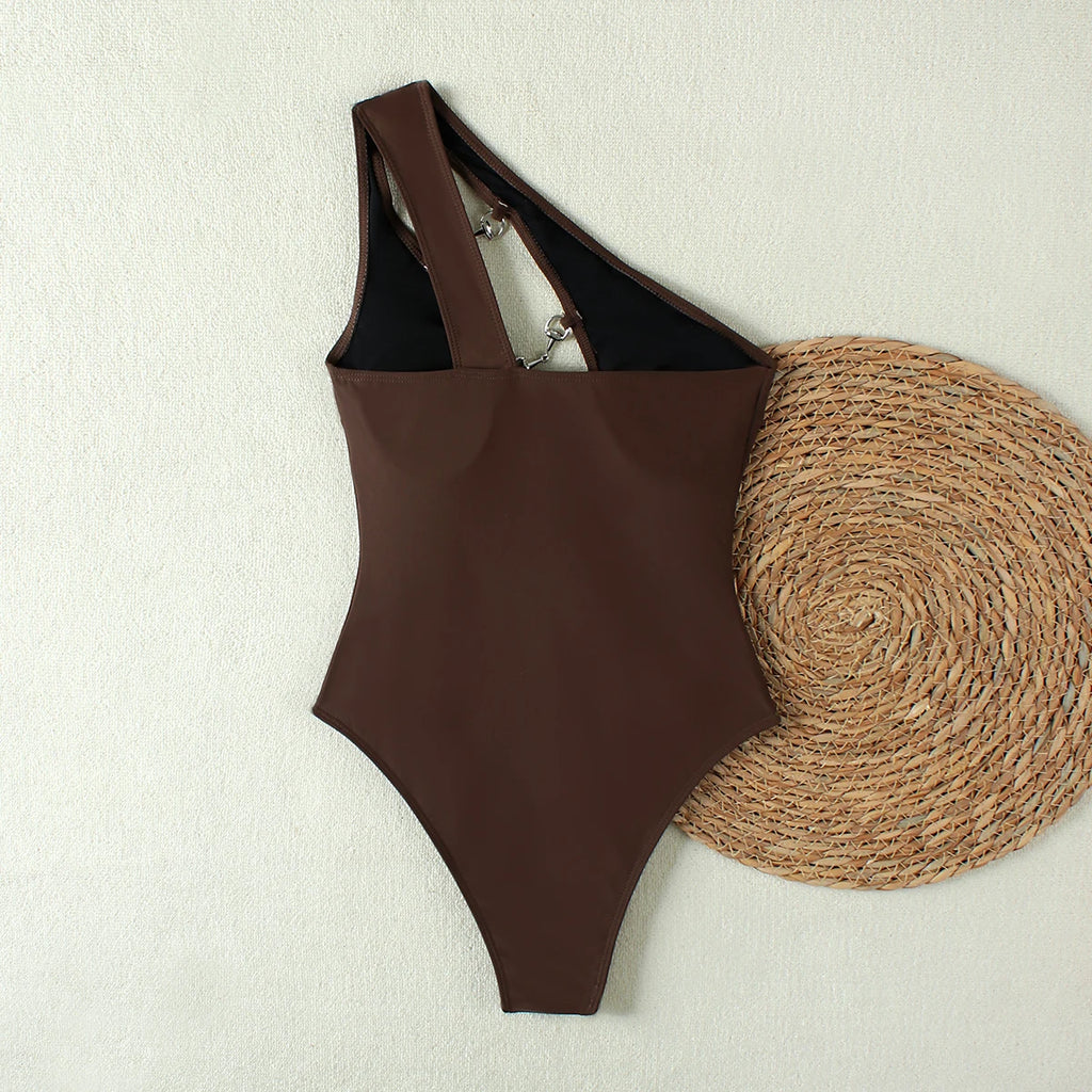 Luna Mesh Panel Bikini Three-piece