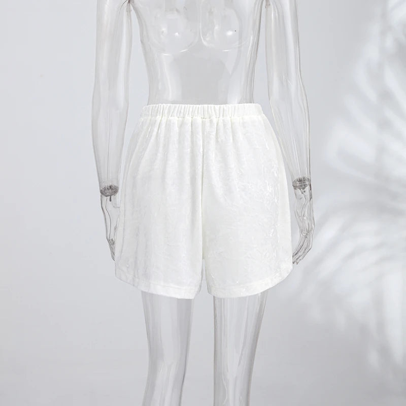 Style 84 Lace Shorts Apparel One-piece