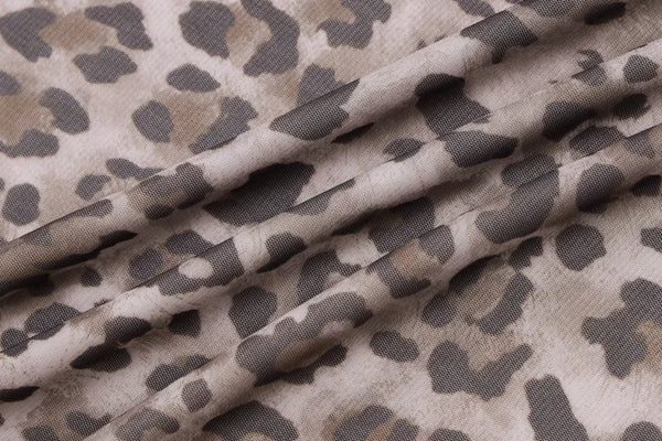 Leonie Leopard Mesh Bandeau Top & Midi Skirt Separates