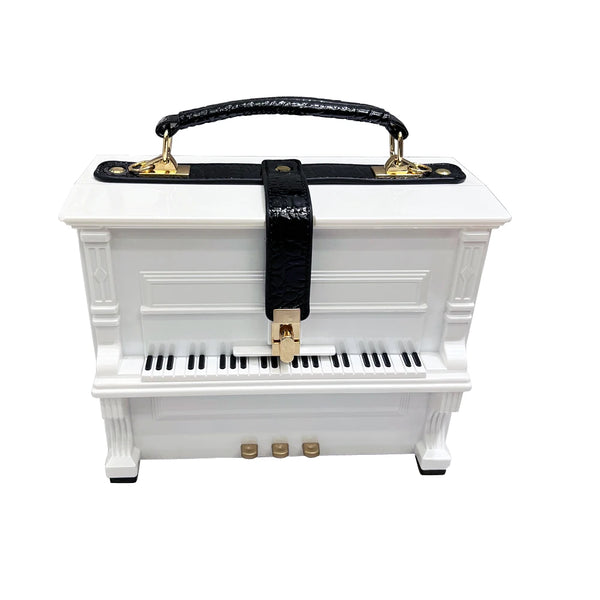 purses and handbags Luxury Designer crossbody shoulder bag For Women piano shape handmade bags Purse Messenger Bag banquet bag