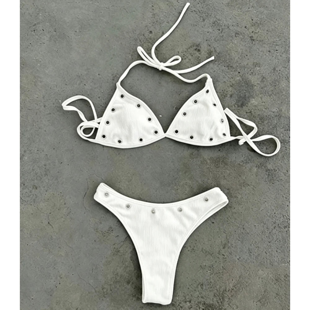 Bianca Geometric Triangle Bikini Two-piece
