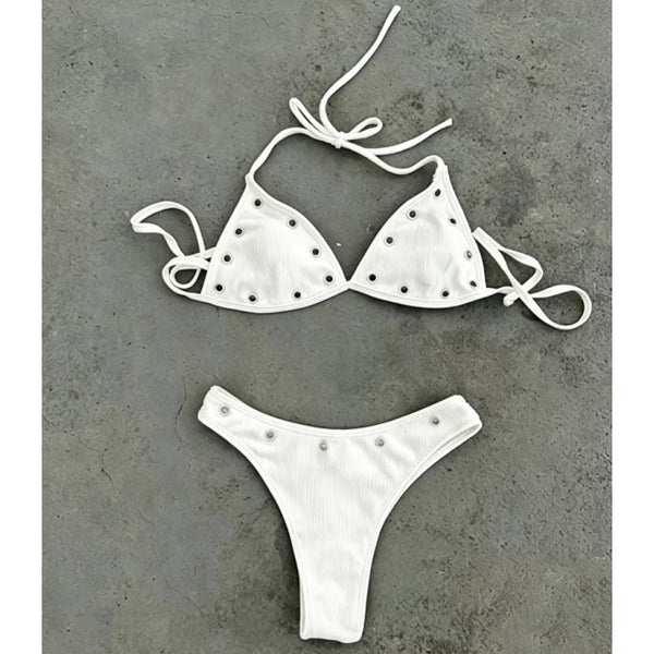 Bianca Geometric Triangle Bikini Two-piece