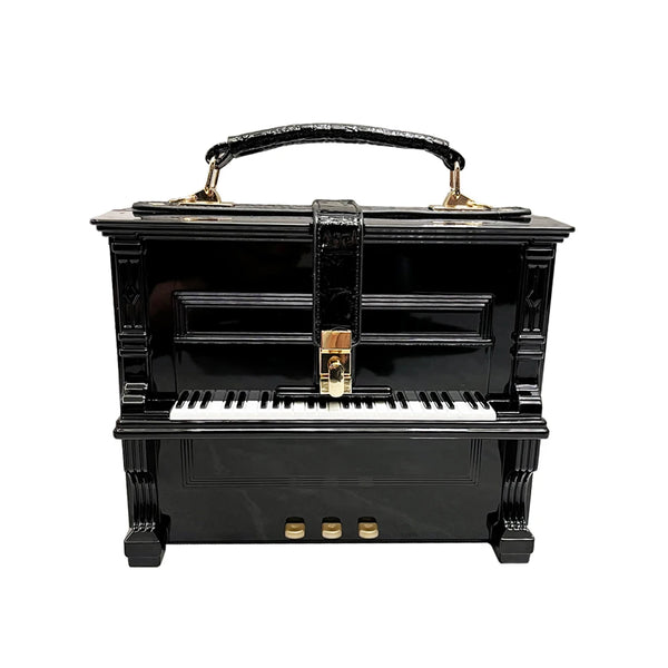purses and handbags Luxury Designer crossbody shoulder bag For Women piano shape handmade bags Purse Messenger Bag banquet bag