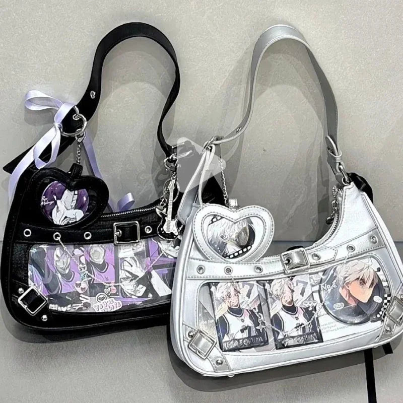 Lulu Transparent Y2K Ita Shoulder Bag Main image