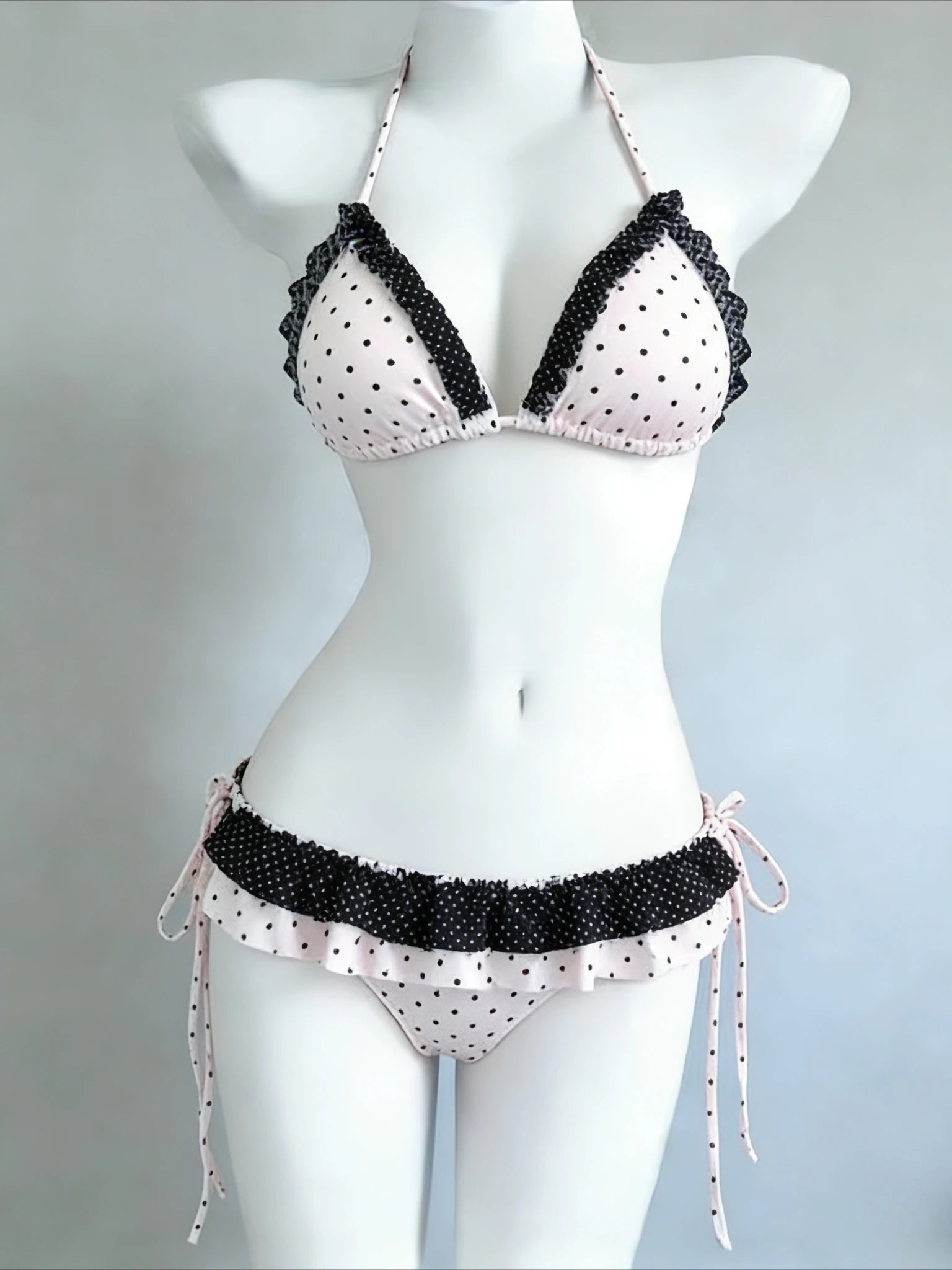 Aurelia Printed High-Waist Bikini Two-piece