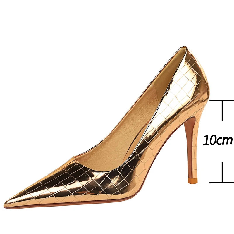 Celestia Crystal Pointed-Toe Stiletto Pumps Secondary image
