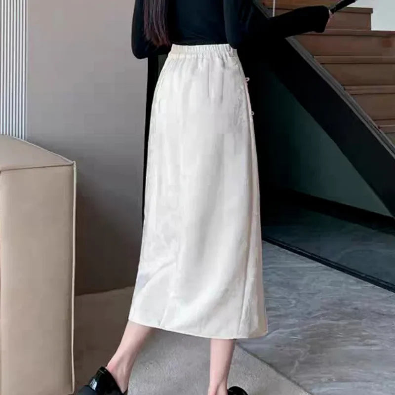Valeria Elegant Midi Skirt One-piece Secondary image