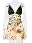 Giselle Leopard Lace A-Line Mini Dress