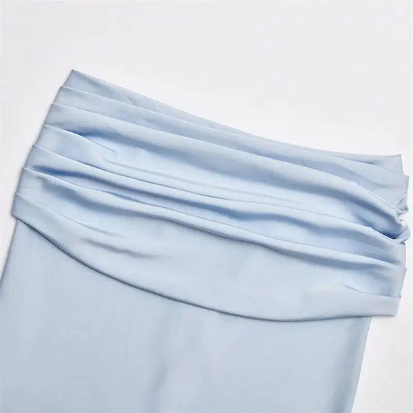 Roselyn Satin Vest & Maxi Skirt Two-piece