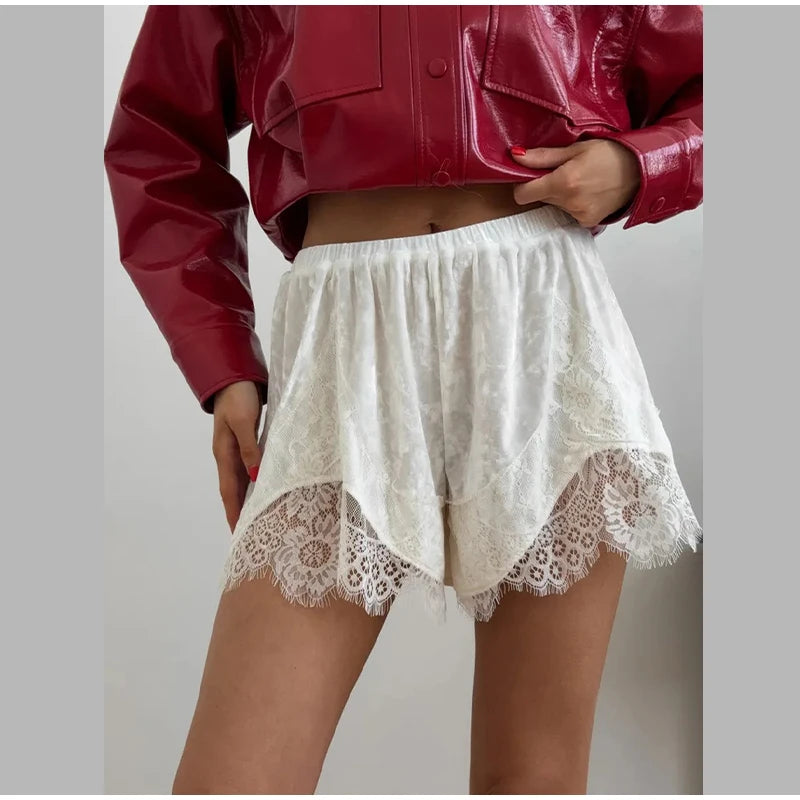 Style 84 Lace Shorts Apparel One-piece