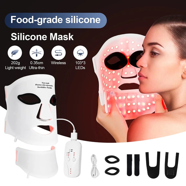 Radiance 7-Color LED Face & Neck Mask