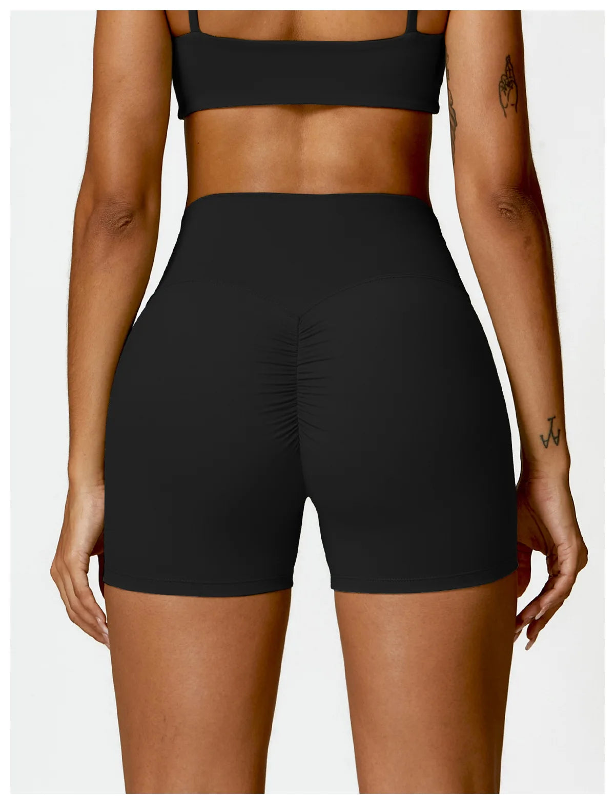 Kaia Quick-Dry High-Waist Yoga Shorts One-piece