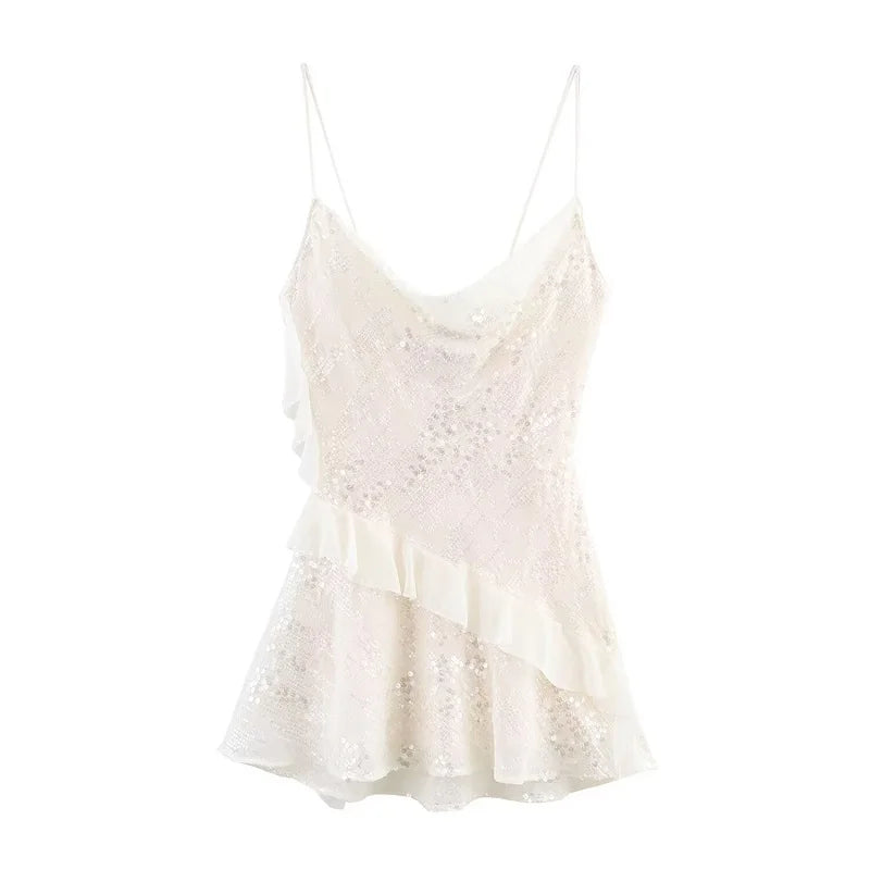 Celestia Monaco Sequin Mini Dress