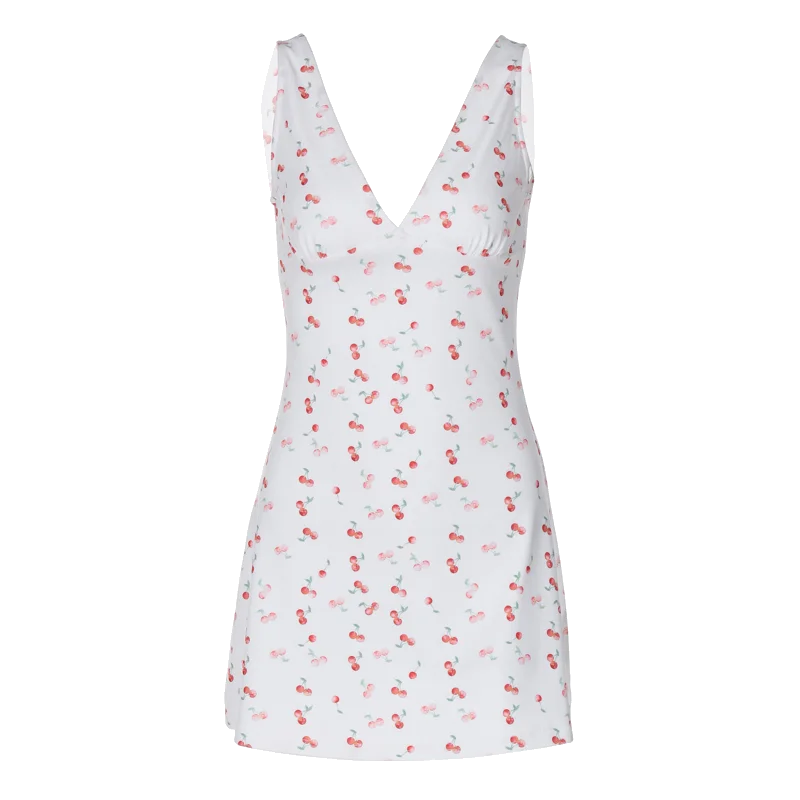 Luna Sweet Cherry Picnic Mini Dress
