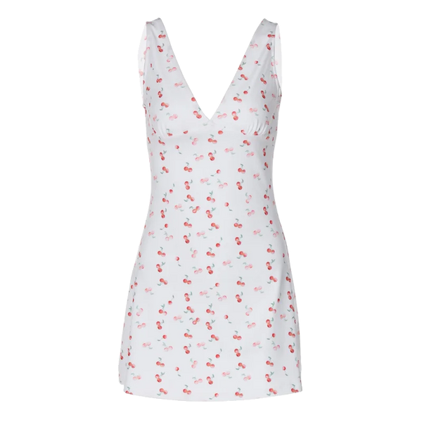 Luna Sweet Cherry Picnic Mini Dress