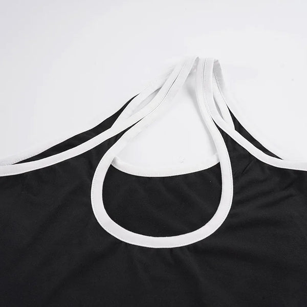 Kaia Asymmetrical One-Shoulder Cutout Top One-piece