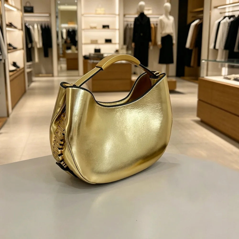 Women Niche Design Underarm Shoulder Crossbody Bag Handbag Purse Trendy Small Saddle Bag Spring Summer Outfit 2026 New