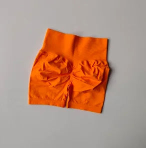 Peach Sculpt High-Waist Performance Shorts Apparel One-piece