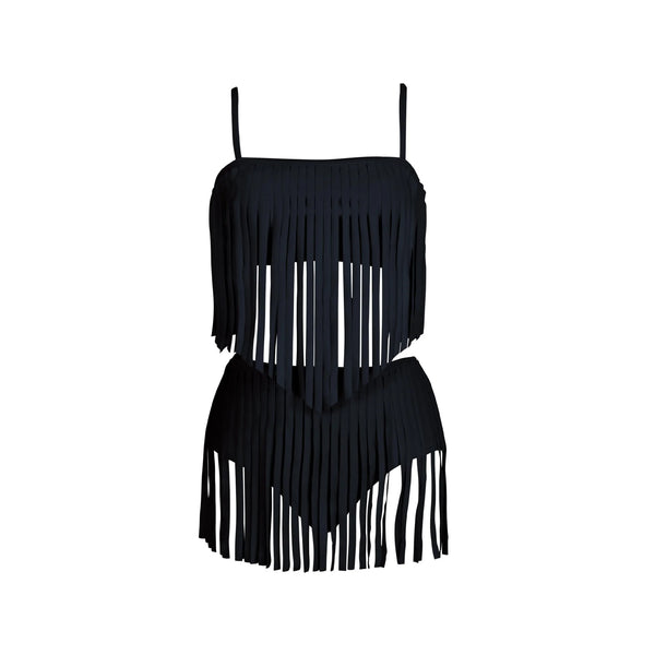 Tahlia Tassel Bikini Shorts Set Two-piece