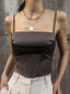 Aria Sculpted Corset Crop Top One-piece