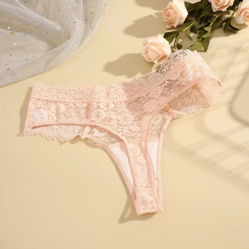 Flora Low-Rise Panty Pack Lingerie 3-piece