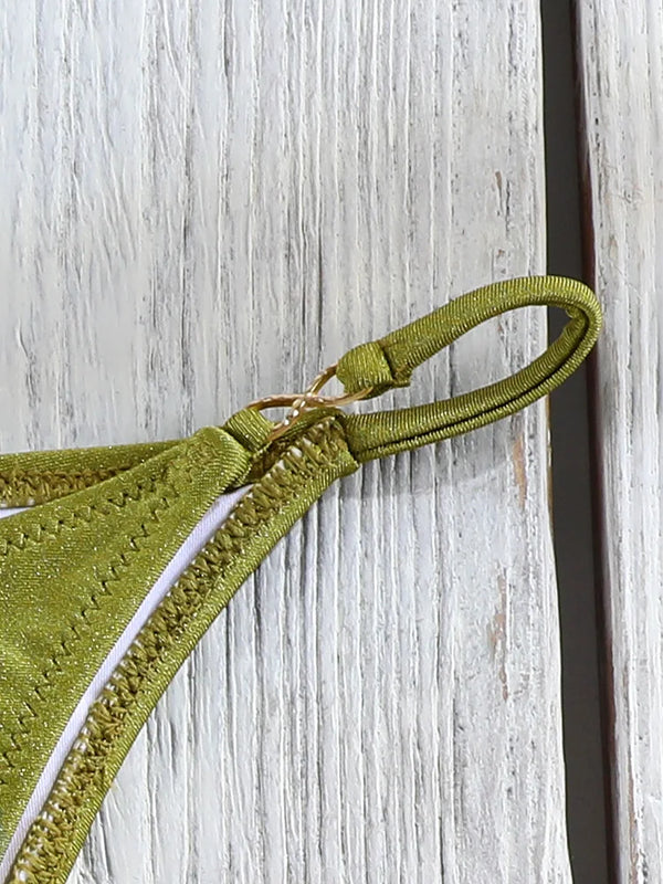 Zaria High-Cut String Bikini Collection Two-piece