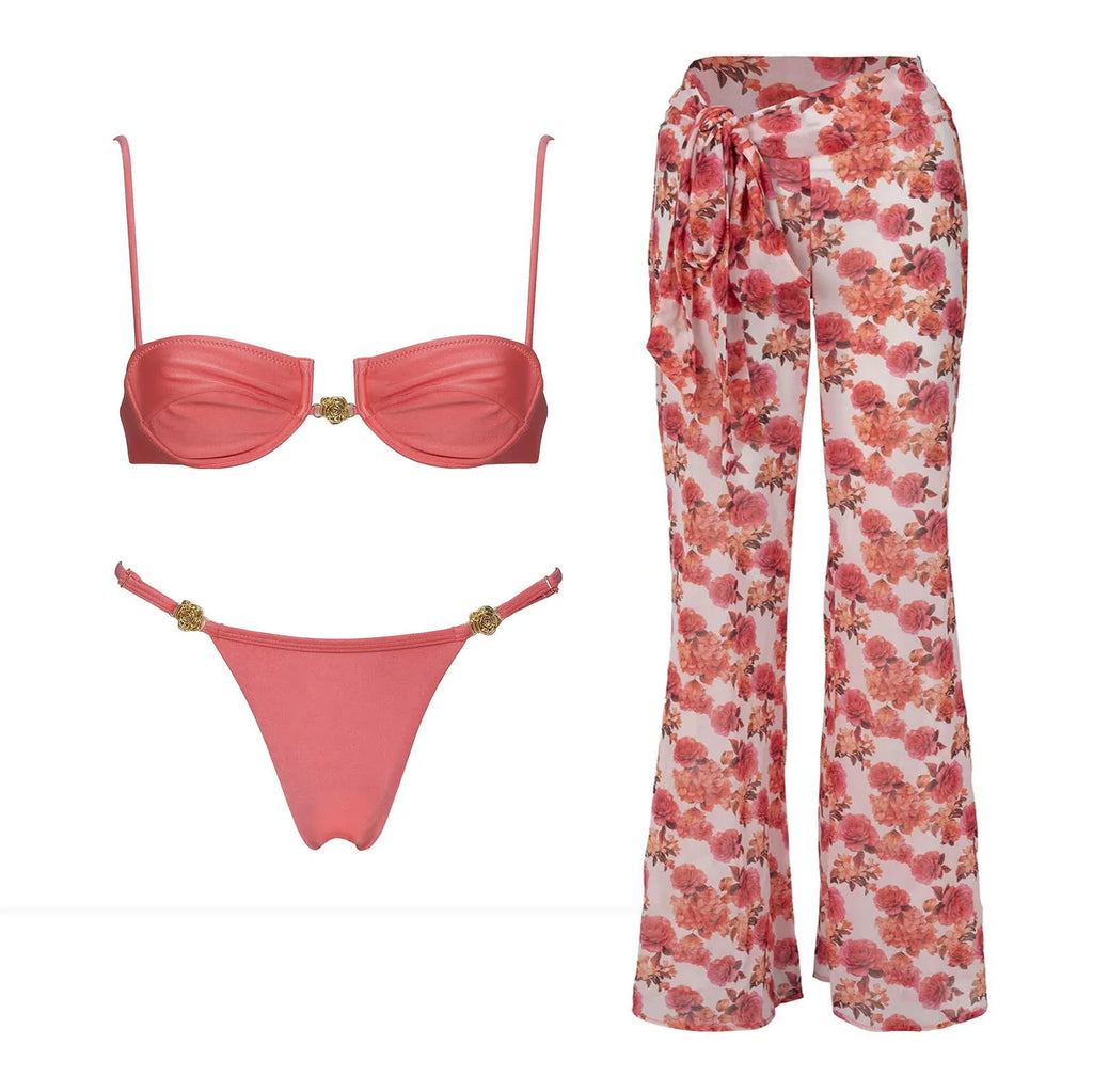 Zahara Printed Micro Bikini Two-piece