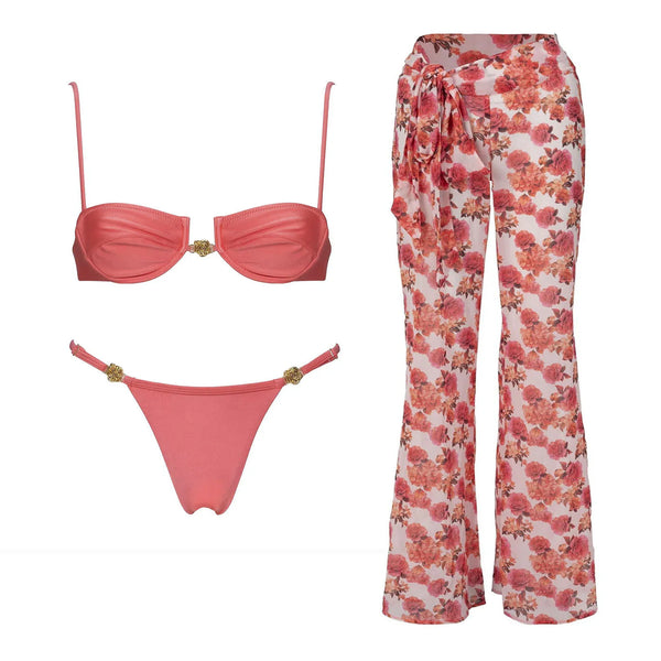Zahara Printed Micro Bikini Two-piece