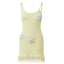 Ondine Beaded Starfish Tassel Knit Mini Dress