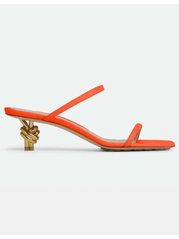 Vienna Square-Toe Party Sandals