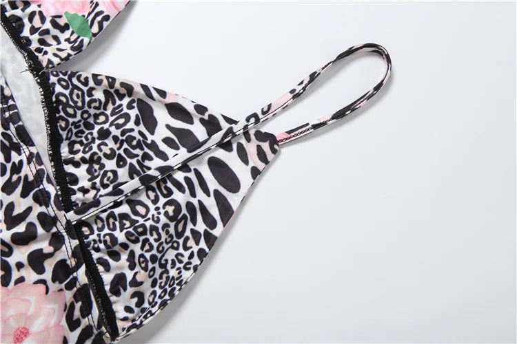 Tallulah Animal Print Printed Midi Skirt Set Two-piece