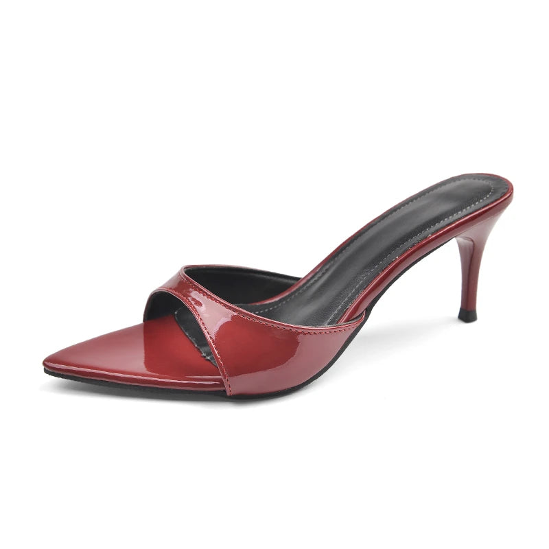 Monroe Pointed-Toe Stiletto Slides