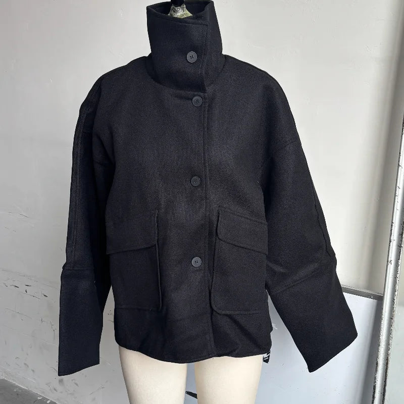 Reina Chic Long-Sleeve Jacket One-piece