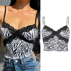 Bella's Vintage Mesh Crop Top