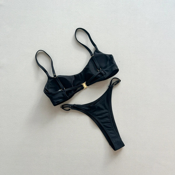 Marcella Push-Up Thong Bikini Two-piece