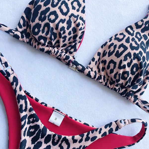 Savanna Push-Up Low-Waist Bikini Two-piece