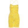 Sienna Soleil Floral Sequin Mini Dress