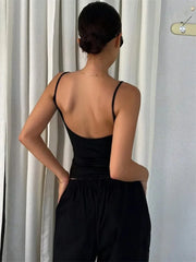 Luna Viper Print Spaghetti Strap Crop Top One-piece