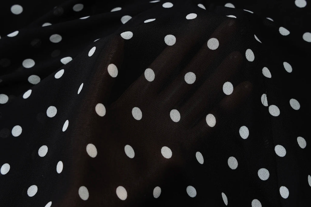 Domino Polka-Dot Halter A-Line Mini Dress