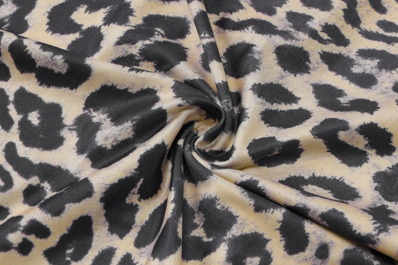Mila Leopard Cami Bodycon Midi Dress