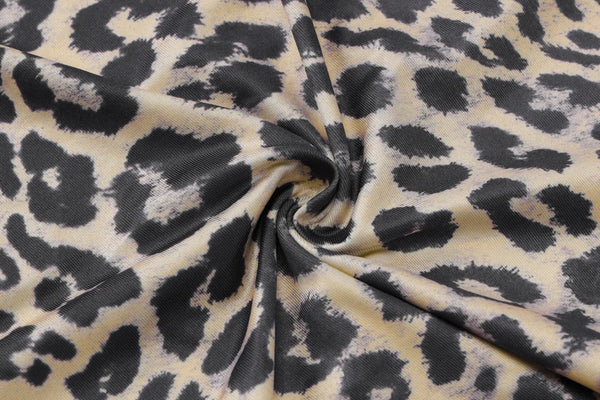 Mila Leopard Cami Bodycon Midi Dress