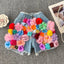 Flora 3D Floral Denim Shorts Apparel One-piece