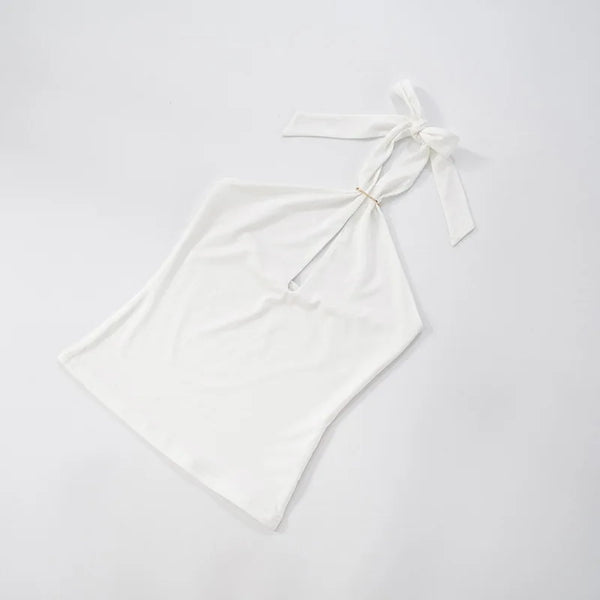Greta Cutout Sleeveless Halter Top One-piece
